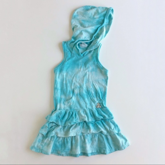 naartjie Other - Naartjie Tie Dye Hooded Dress 2014 Sea Sparkle